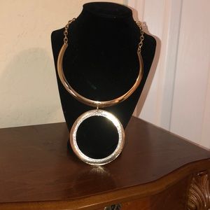 Bold statement necklace